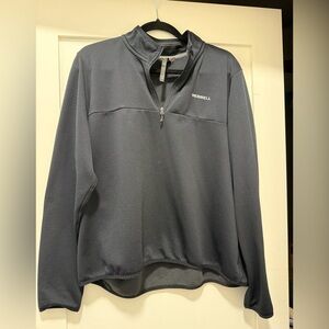 Merrell Black Women’s Quarter-Zip Pullover. Size XXL.